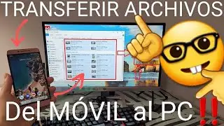 📱👉💻 Como PASAR FOTOS y ARCHIVOS del CELULAR M&Oacute;VIL al ORDENADOR PORT&Aacute;TIL o PC F&Aacute;CIL y R&Aacute;PIDO