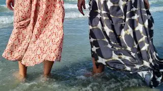 Flow Dress - How to sew a small hem