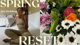 MONTHLY RESET for april | money moves, goal setting, youtube content & sephora cart | SPRING REFRESH