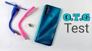 Realme 5i OTG Test | Usb Fan Test | Usb Light Test | Otg Test