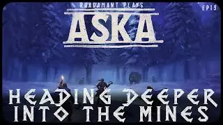 Heading Deeper Into The Mines in ASKA - Viking Clan Village Builder // EP13