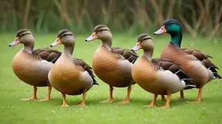 Relaxing Duck Sounds: Quacking, Splashing & Nature Ambience 🦆🎶 #duck #goose #ducklingsswimming