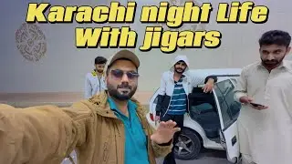 Karachi  Ki Night Life | Spending Night In My Car | Saud Ali vlogs