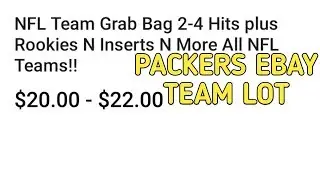 eBay NFL Mystery Team Grab Bag