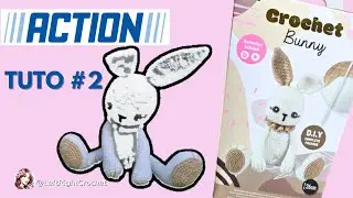 🐇🧶J’ai testé le KIT de Crochet LAPIN de chez ACTION – Partie 2 : Bras et Pattes | Mon TUTO Débutant