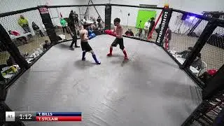 Tyrone Bills vs Tony St. Clair Jr (125lb kickboxing bout)
