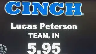 Lucas Peterson Steer Wrestling