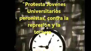 PROTESTA JUVENIL CONTRA DICTADURA