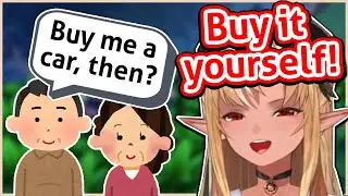 Flare's Mom Finally Found Out She's A VTuber And Her Dad Wants A Car