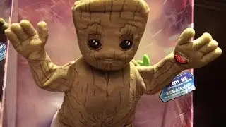 Baby Groot Dancing Plush - Guardians of the Galaxy Vol. 2 Toy Review