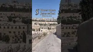 5 Places Where Jesus Walked That You Can Still Visit #Shorts #Jesus