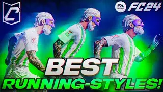 BEST RUNNING STYLES for PRO CLUBS! EAFC 24