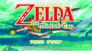 The Legend of Zelda: The Minish Cap Title Screen, Opening Narration and Intro (GBA)