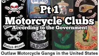 One Percent Motorcycle Clubs according to the Government #fbi #atf #mcclubs