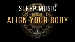 BLACK SCREEN SLEEP MUSIC ☯ 7 Chakras Healing Solfeggio Frequencies
