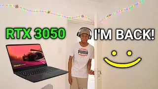 I'm BACK! | New Gaming Laptop (RTX 3050) #jethrorealms