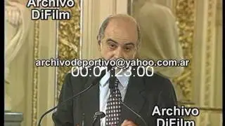 Carlos Menem - Creacion Ciudad Judicial - DiFilm (1996)