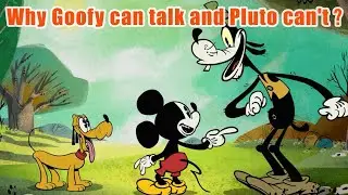 Why Goofy can talk and Pluto can't? An animated video essay