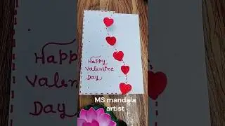 DIY Valentine's 💏 Day Card | Valentine's Day Paper Craft #valentinesdaygift #valentinesdaycard