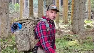 STORM ALERT 💨 AT MY BUSHCRAFT SITE 🚨 