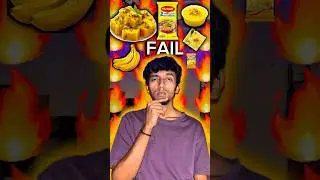 Yellow Colour Food Challenge #shorts #foodchallenge #minivlog