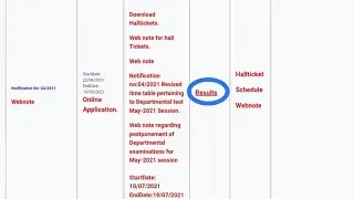 తెలంగాణ డిపార్ట్మెంటల్ పరీక్షలు మే 2021 ఫలితాలు| TS Departmental Tests May 2021 Session Results