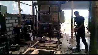 Mesin Sawmill Portable Type Double Blade