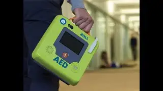 ZOLL AED 3 Trilingual Defibrillator with LCD video screen