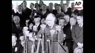 President Roosevelt Utters Momentous Speech In Chicago.