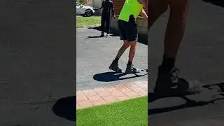 compacting cracker dust for artificial grass🙂🙂#shortvideo #@j&b landscaping wa 💥💥❤❤💯💯💢💢🤙🤙👍👍