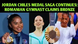 Jordan Chiles Medal Saga Continues: Romanian Gymnast Claims Bronze #usayznews #olympics  #athlete