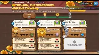The Iconic Trio: Complete Story & Missions (Lion, Scarecrow & Tin Man) - Cookie Run Kingdom