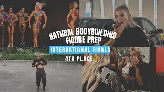 NATURAL BODYBUILDING FIGURE PREP| UKDFBA International finals 🏆