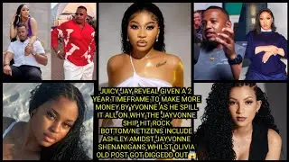 JUICY JAY REVEAL GIVEN A 2 YEAR TIMEFRAME BY YVONNE AS HE SPILL IT ALL ON WHY THE JAYVONNE BRAKUP