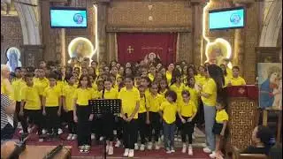 ترنمية من بين القدسين _ بصوت  مارفى مينا _لو عجبتكم ادخلو و وشجعوهاا ❤️❤️