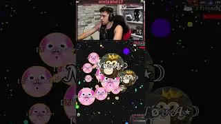 SPLIT RUN IN AGAR.IO | aleixand17 from #Twitch