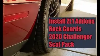 ZL1 Addons Rock Guard Install ơn my 2020 Challenger Scat Pack