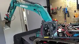 Bucket Servo Failure Replacement Lesu SK500 LC RC Excavator