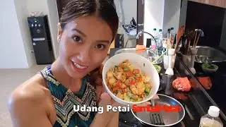 Di Rumah Aja Bareng Sandy Rachel | Cara Masak Udang Petai Sambal Matah