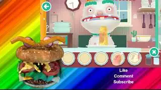 Video games for kids - Toca Kitchen Free App for kids pt1