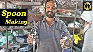 Amazing Spoon Making in Factory | TeaSpoon