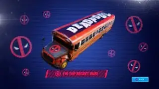 HOW TO GET DEADPOOL BATTLE BUS IN FORTNITE! (FREE ITEMS)