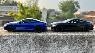 BMW M8 Scale 1:32 Miniature Blue and Black 😍😎 [ Unboxing ]