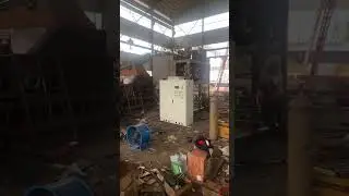 Stable performance and durability #Metalbriquettingmachine #Metalchipbriquettingmachine