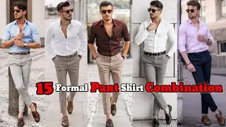 Trendy Formal Outfit | Best Shirt Part Combination | Fashion Tips 2025