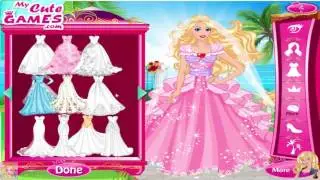Barbie Wedding Dress Up Game   50 Wedding Gowns for Barbie