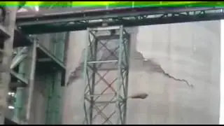 Fauji cement CF silo collapse.