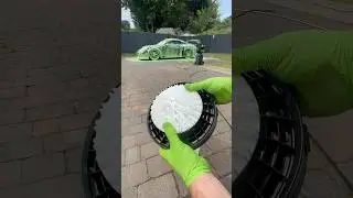 ‼️ Seriously Satisfying Carwash Stunning Porsche GT3 RS ‼️ #satisfying #asmr #shortsvideo