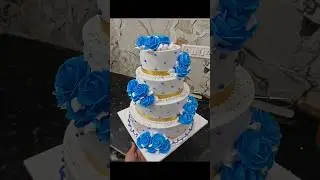 4 steps Anniversary cake 🥰 #cake #viral #trending #shorts #short