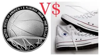 US Mint Basketball Silver, Gold Overview + Cost in &ldquo;Sneakers&rdquo;